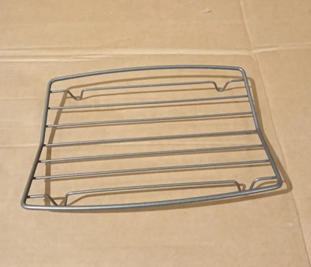 MasterClass V Shaped Roasting Rack Non Stick Carbon Steel Oven Grill 26cm new