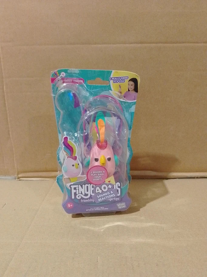 Fingerlings Sweet Tweets Interactive Bird Debbie Record Play Secret Messages New