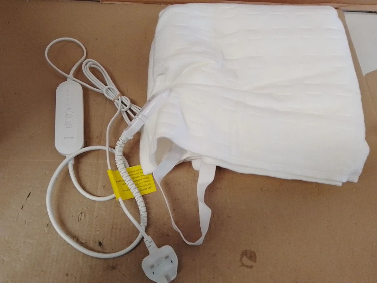 Silentnight Comfort Control Electric Blanket Single Bed Heated Underblanket New