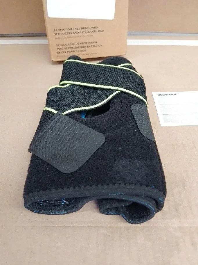 Bodyprox Knee Brace Side Stabilizers Patella Gel Pads Support XS New