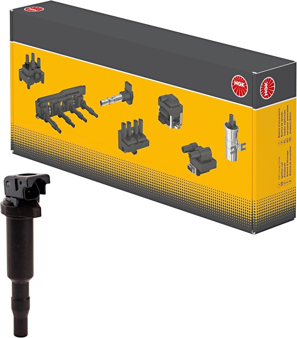 NGK Ignition Coil U5055 48206 Male To Female Original Equipment New