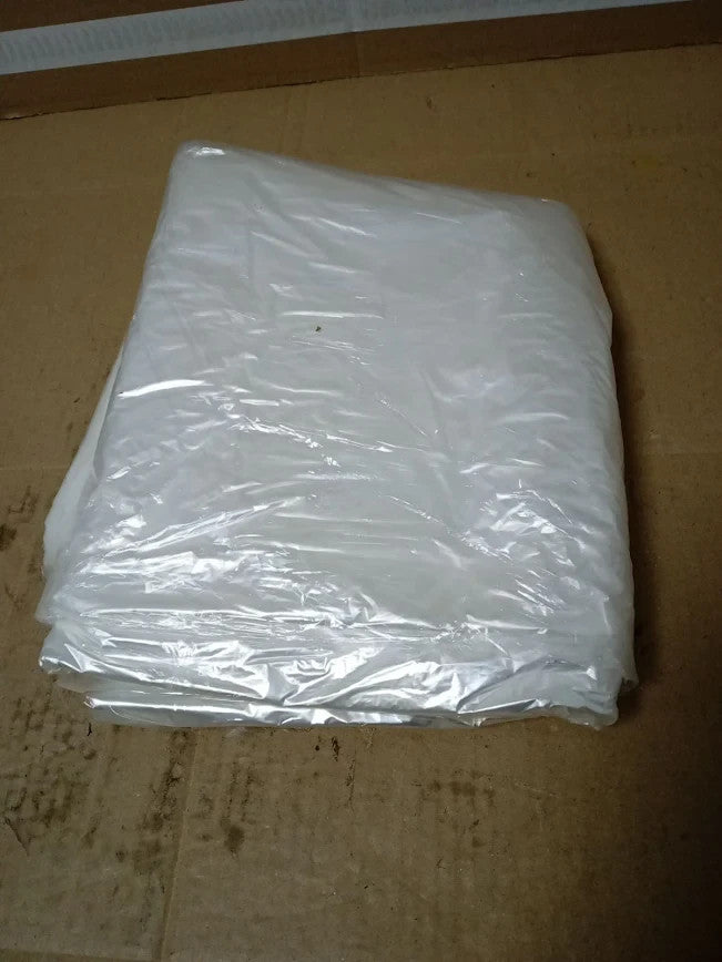 WeeGoo 50pcs 60x180cm Plastic Covers Clear Long Clothes Bags Hanging New