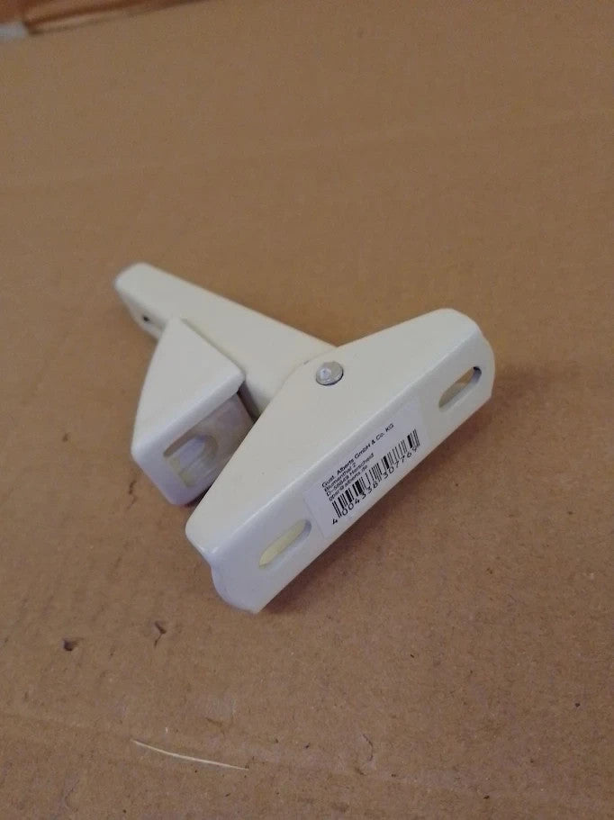Gah Alberts 307769 Door Gate Stopper Self Closing 20 To 50mm Aluminium White