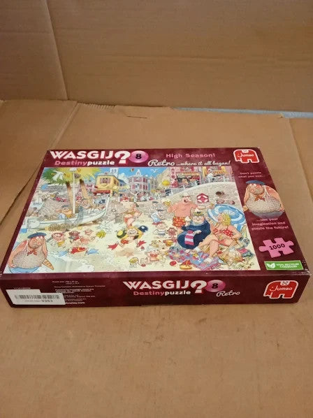 Wasgij Retro Destiny 8 High Season 1000pcs Jigsaw Puzzles Adults 68x49cm 14+ New