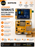Bofrhme Upgraded 1010KH S Bitcoin Crypto Solo Miner 2.8in Smart Display 1010KHS