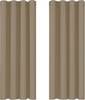 Deconovo Curtains Blackout Super Soft Thermal Insulated Eyelet 46x72in New