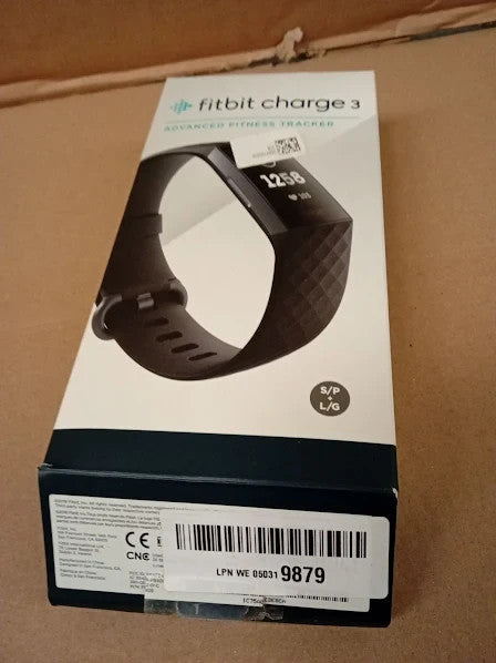 Fitbit Charge 3 Advanced Fitness Calorie Heart Rate Swim Sleep Tracking