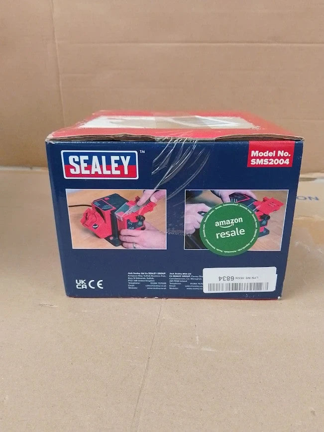 Sealey Sms2004 Multi Purpose Sharpener Bench Mounting 65W DIY Red