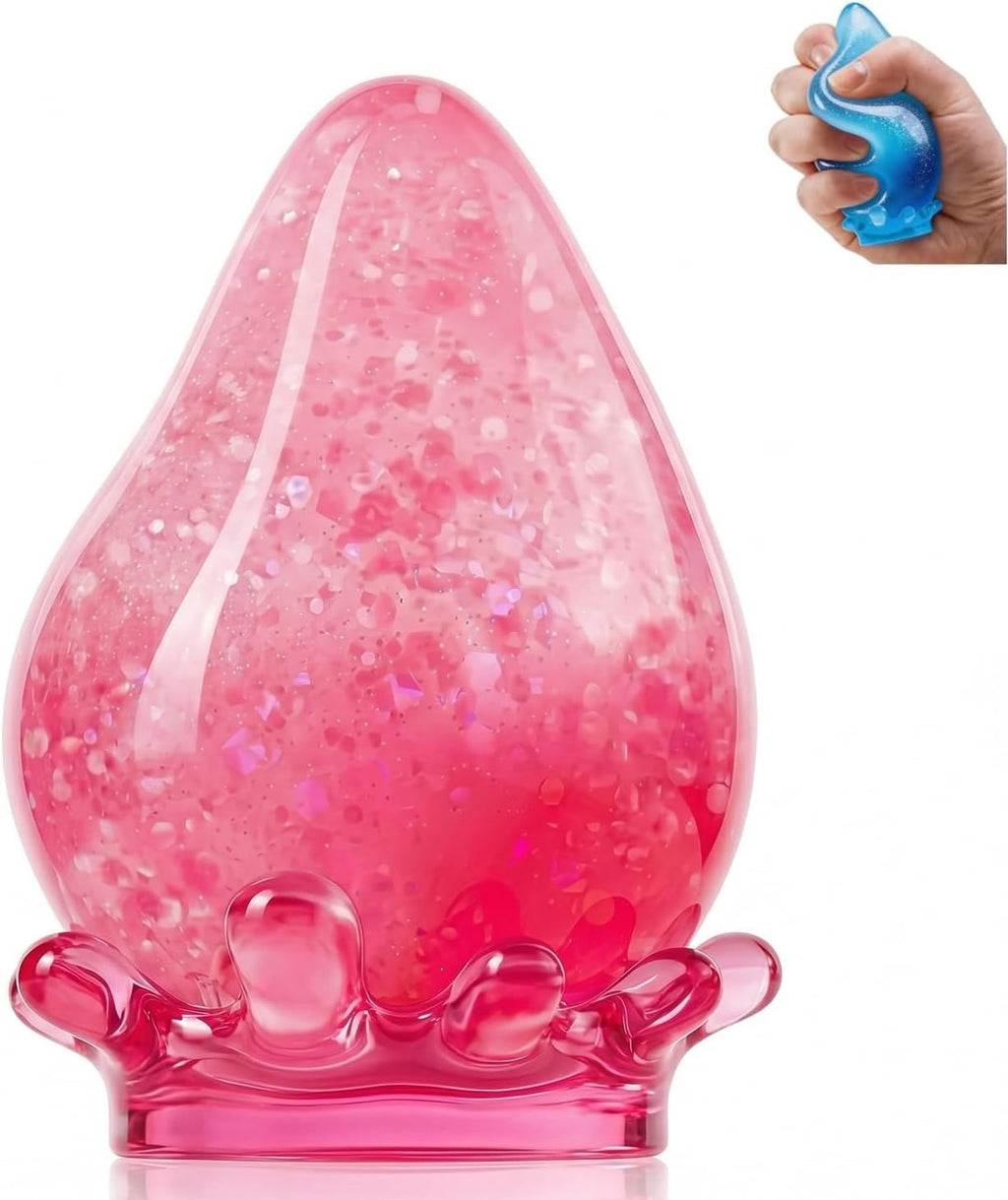 Dream Water Drop Squishy Ball Slow Rising Glitter Sensory Squeeze Toy New