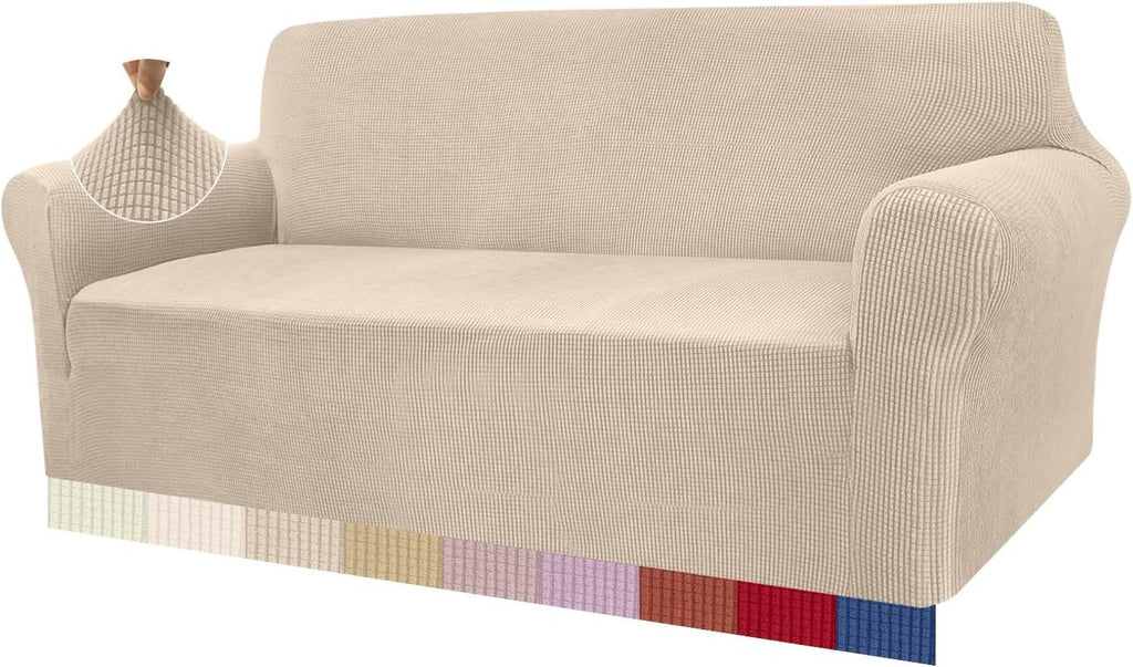 Granbest High Stretch Sofa Covers 4 Seater Extra Large Couch 1.07x3x1.04m New
