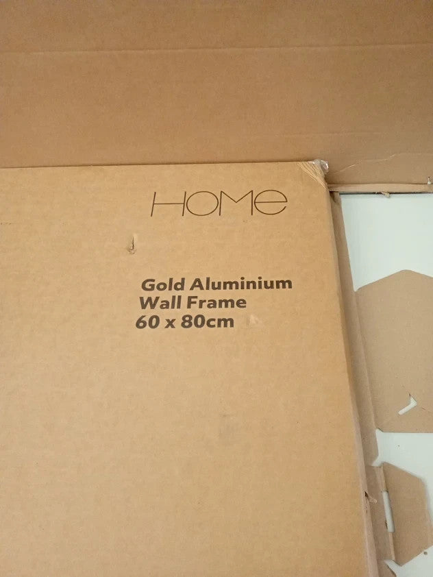 Hab Gold Aluminum Wall Frame 60x80cm New
