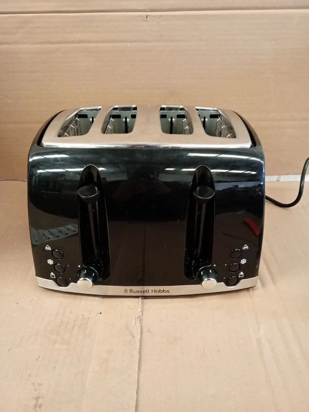 Russell Hobbs Honeycomb 4 Slice Toaster Independent Extra Wide Slots 1500w