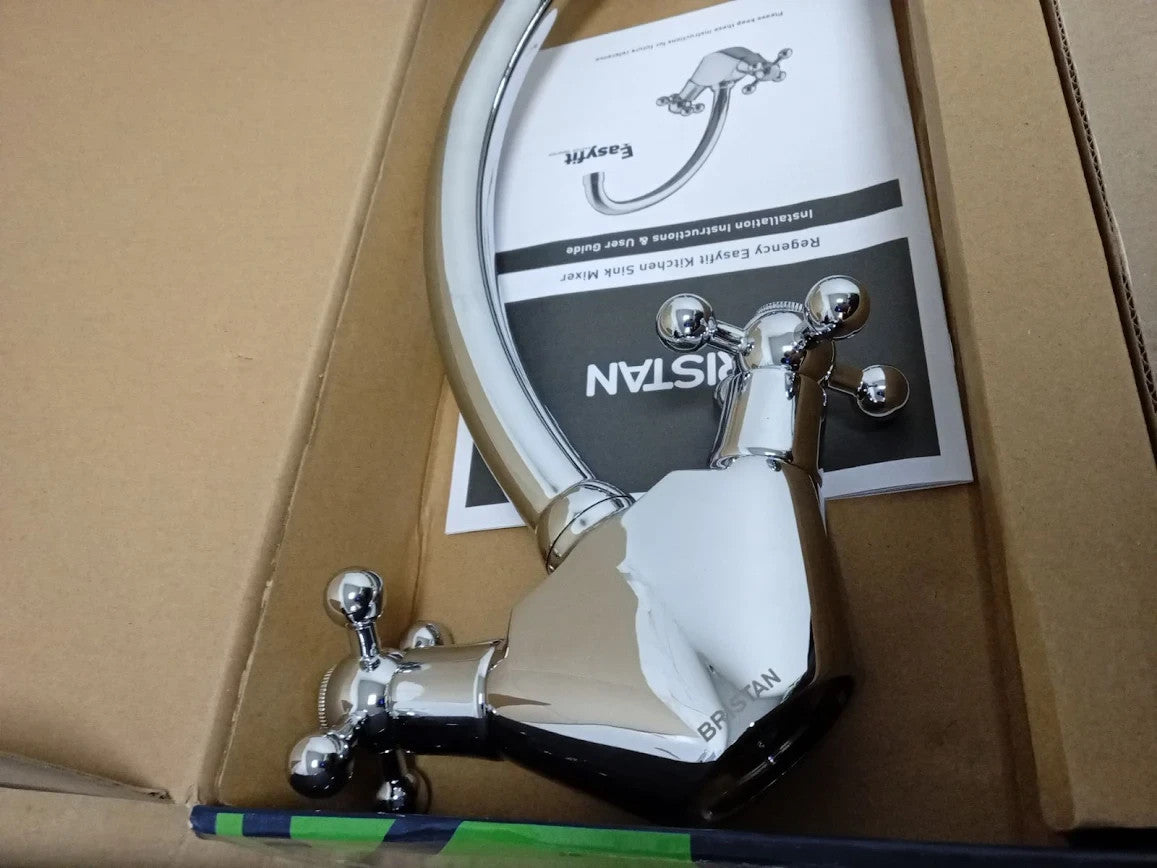 Bristan RG SNK EF C Regency Easyfit Kitchen Sink Mixer Tap Swivel Spout New