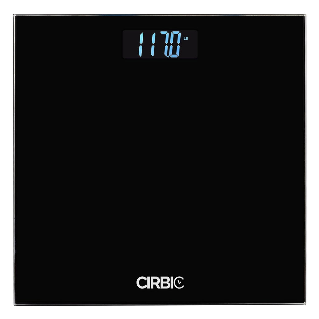 Talking Scales Big Numbers Voice Announcement Weight Black 11x11in New