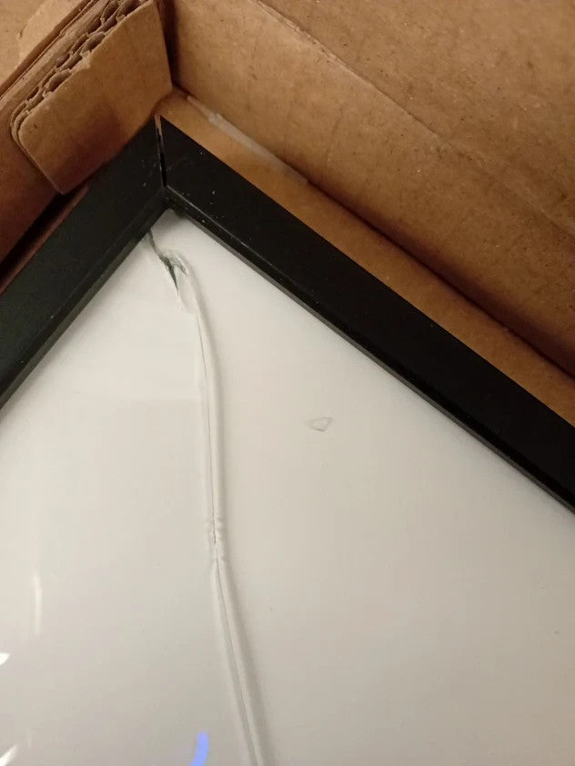 Habitat Aluminus Black Metal Picture Frame 61x43cm A2