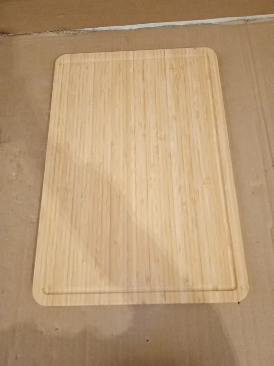 LARHN 2in1 Extra Large Wooden Chopping Board & Serving Tray 44x30x2cm Bamboo