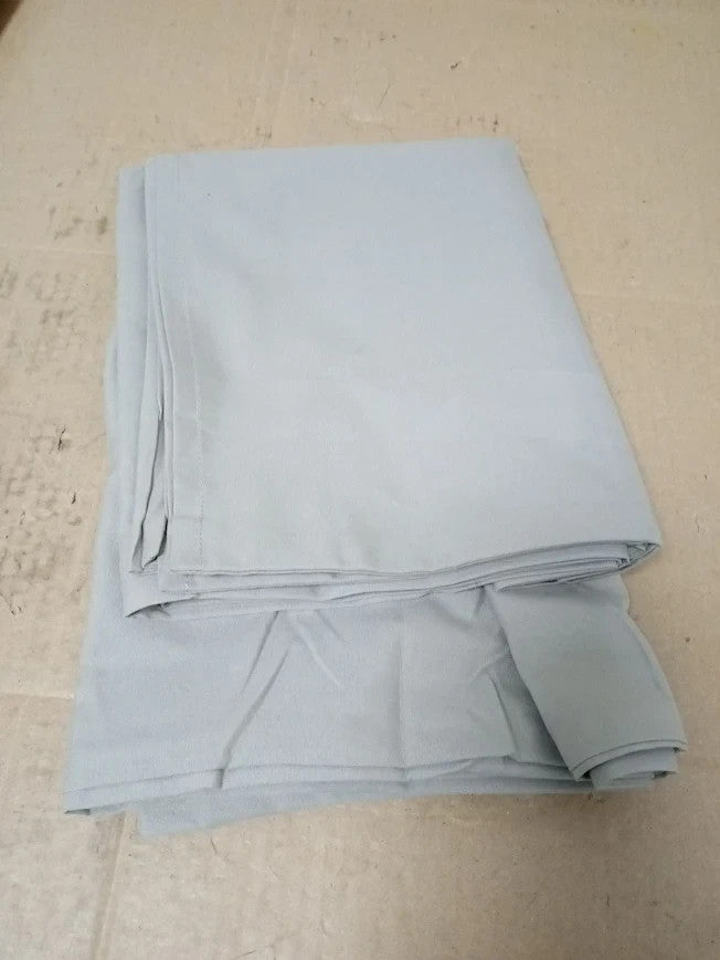 FLXXIE 2 Pack Brushed 1800 Microfiber Plain King Pillowcases 50x90cm New