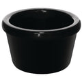 Olympia Kristallon Melamine Plain Ramekins 63mm 12 Pieces Black 20°C-120°C New