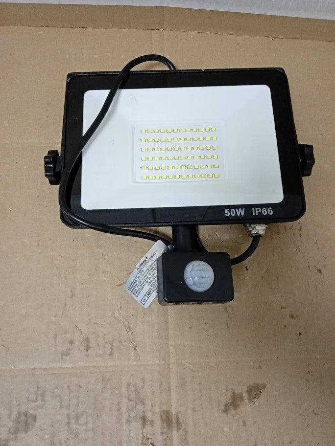 Aomeya Motion Sensor Outdoor Security Light 50W 4750 Lumen LED Floodlights New