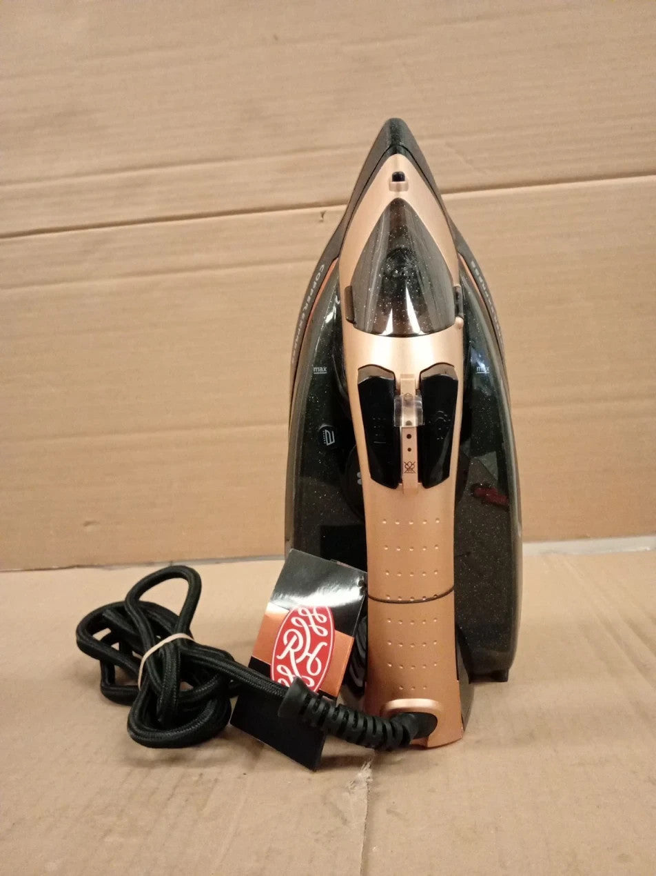 Russell Hobbs Steam Iron Copper Express Infused Soleplate 150g Shot 40g 23975
