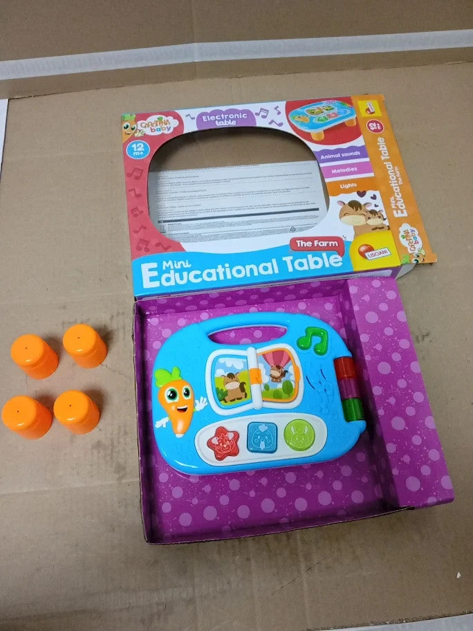Lisciani Carotiba Babu Interactive Musical Farm Trainer Babies Animals 6m+ New