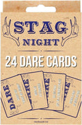 Stag Night Dare Cards Game Batchelor Party Entertaining Accessory 24pcs New