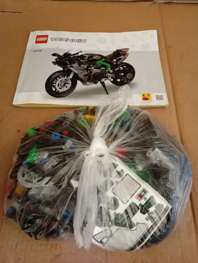 LEGO Technic Kawasaki Ninja H2R Motorcycle Set 42170 Building Toy Design