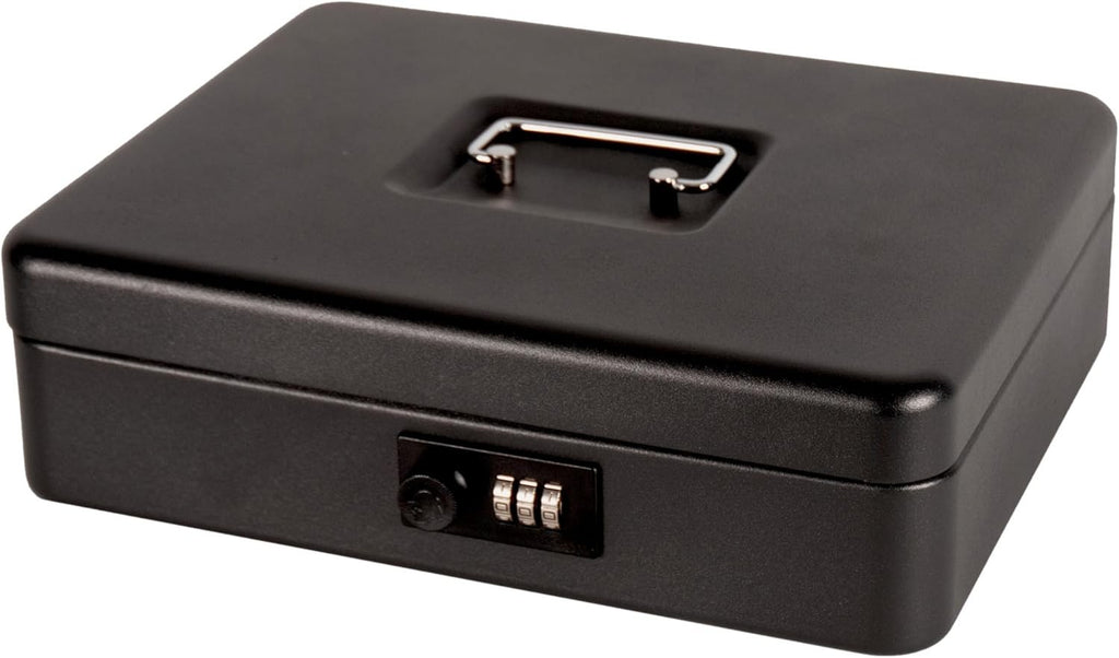 Cathedral Products 12in Steel Cash Box Combination Lock Durable Secure New