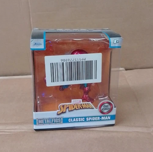 Marvel Spider Man Classic 4in Action Figure Red Jada Toys Collectable Design New