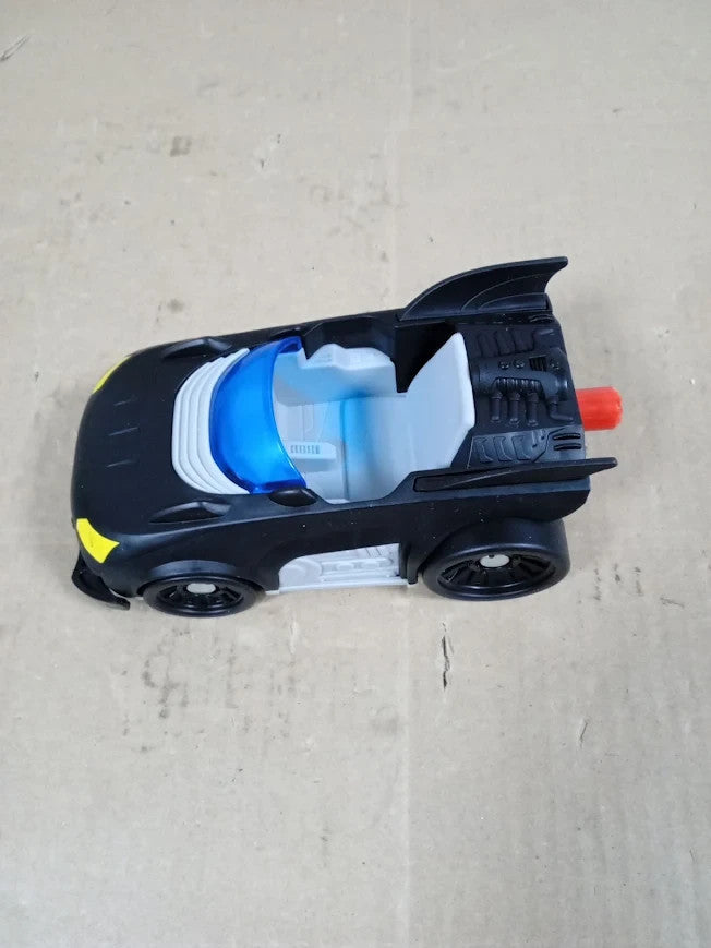 Batman Batmobile Toy Car Launcher Vehicle Black DC Superhero Kids Action New