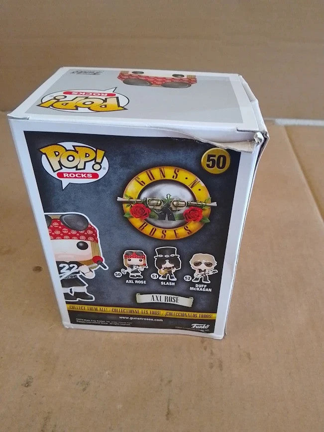 Funko Pop Rocks Music Guns N Roses Axl Rose Collectable Vinyl Figure Gift New