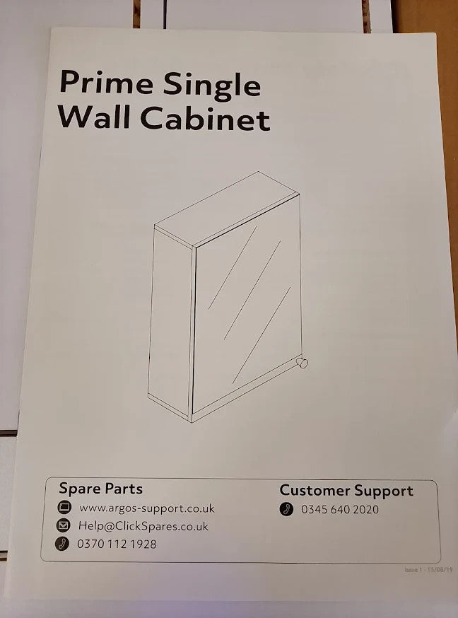 Argos Home Prime Single Mirrored Wall Cabinet Bathroom Storage Cupboard Design