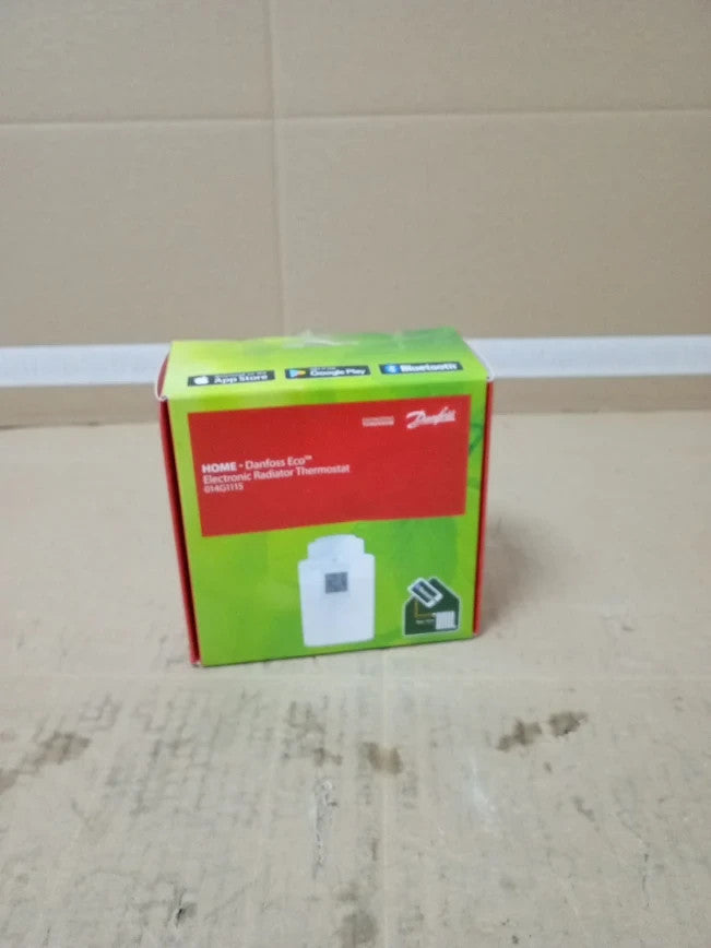 Danfoss 014G1115 Eco Programmable Radiator Thermostat Bluetooth Function UK New