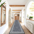 Enyhom Long Carpet Runner 66x300cm Non Slip Hallway Runner Door Mat New
