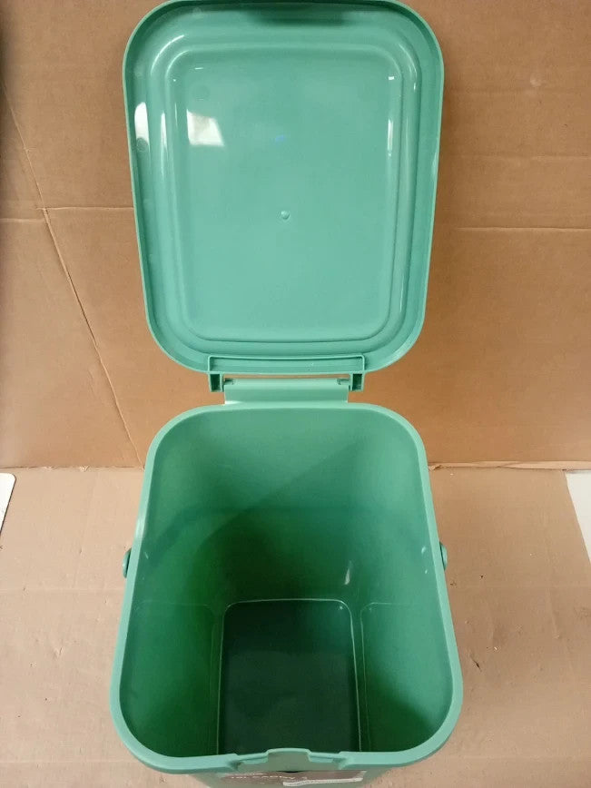 Addis 519353 Kitchen Recycling General Storage Bin 18L Stackable Sage Green