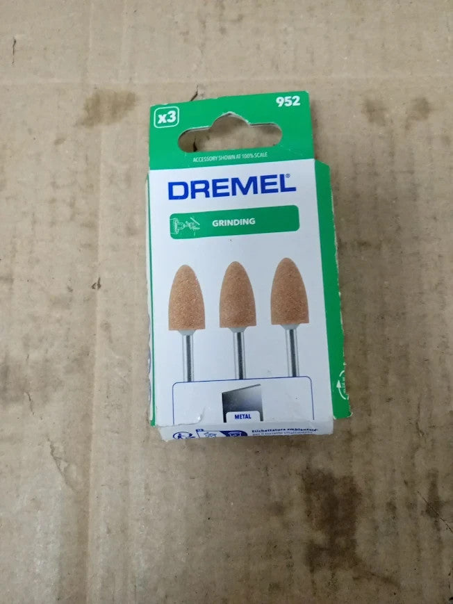 Dremel 932 Aluminium Oxide Grinding Stones Accessory 1pc Cylindrical New
