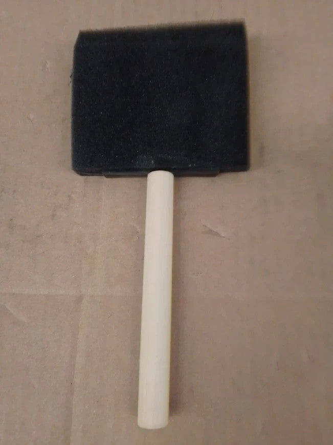 Foam Brushes Applying Dye Paint Stain Varnish Oil To Wood Arts Crafts 3pc