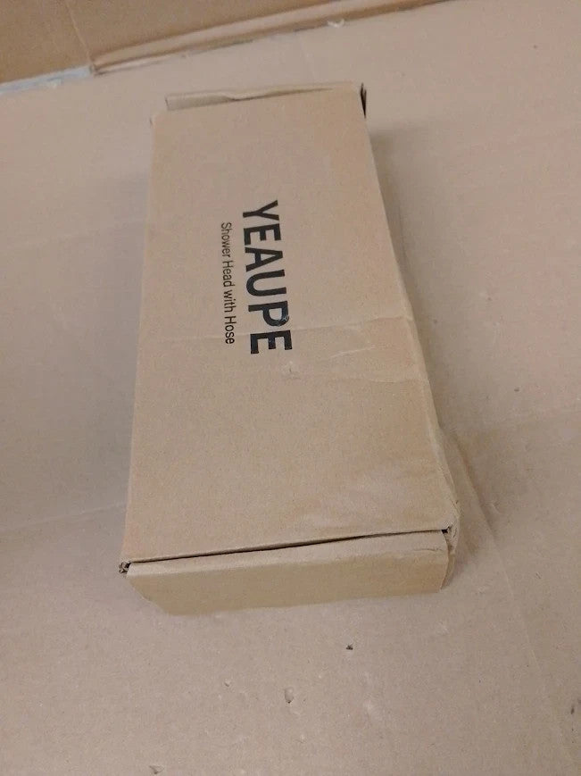 Yeaupe Shower Head Hose 1.6m 110mm Large Powerful Flow High Pressure Chrome