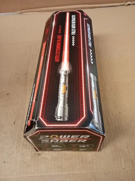 Power Red Lightsaber 30cm Extended 89cm Realistic Safe Luminous Laser 6+