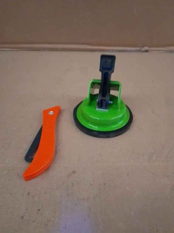 Naaoo Heavy Duty Floor Gap Fixer Tool 45° Striking Surface 3.88inches Green