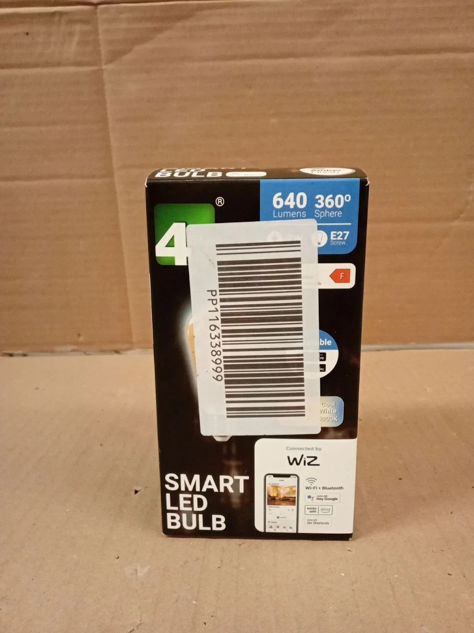 4lite Smart Wiz Connected LED Bulb Amber Filament ST64 E27 Screw WiFi 7W New