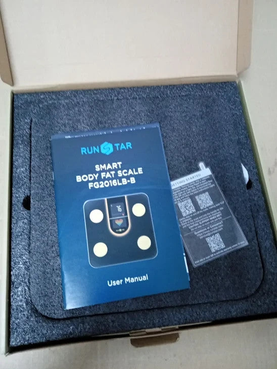 Runstar Scales Body Weight Bathroom Scale 8 In 1 VA Display High Precision