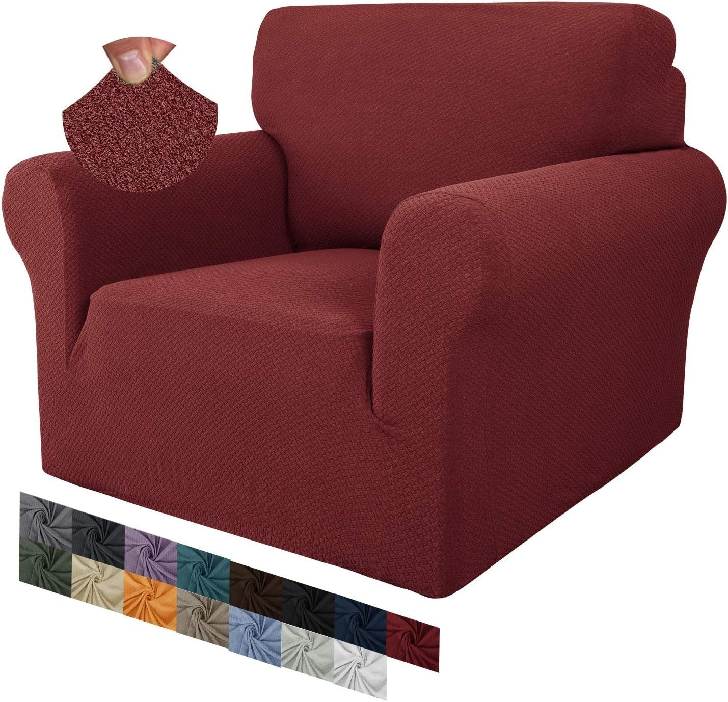 Maxijin Creative Jacquard Chair Covers Living Room Super Stretch Non Slip New