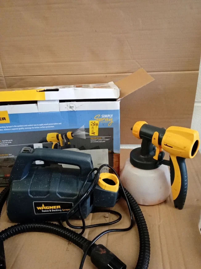 Wagner Fence Decking Paint Sprayer Fences Sheds Decking Garden Furniture