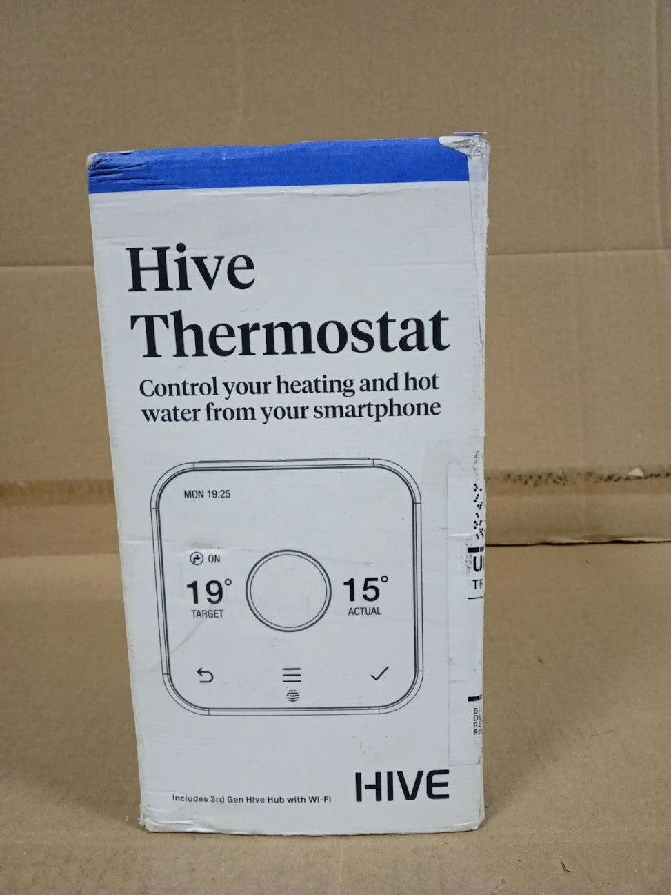 Hive Heating Thermostat Combi Boilers OpenTherm White Hubless Control Wi Fi