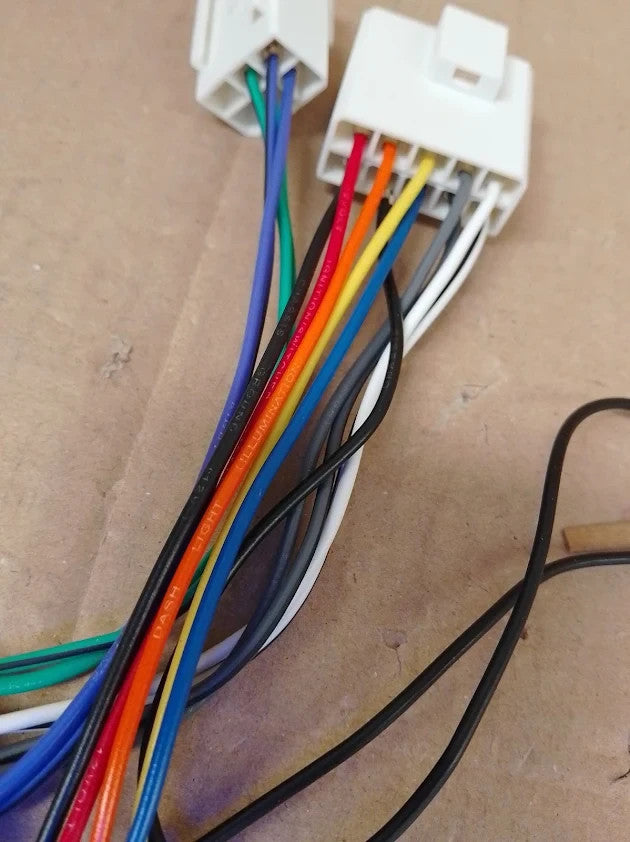 Jayubien ISO Radio Wiring Harness Nissan Stereo Wire Adapter 1995-2008 Plug New