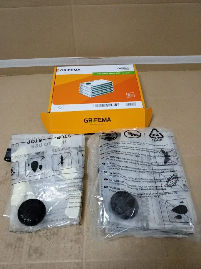 Grifema Vacuum Storage Bags 60x40cm Reusable Compression Bags Clothes New