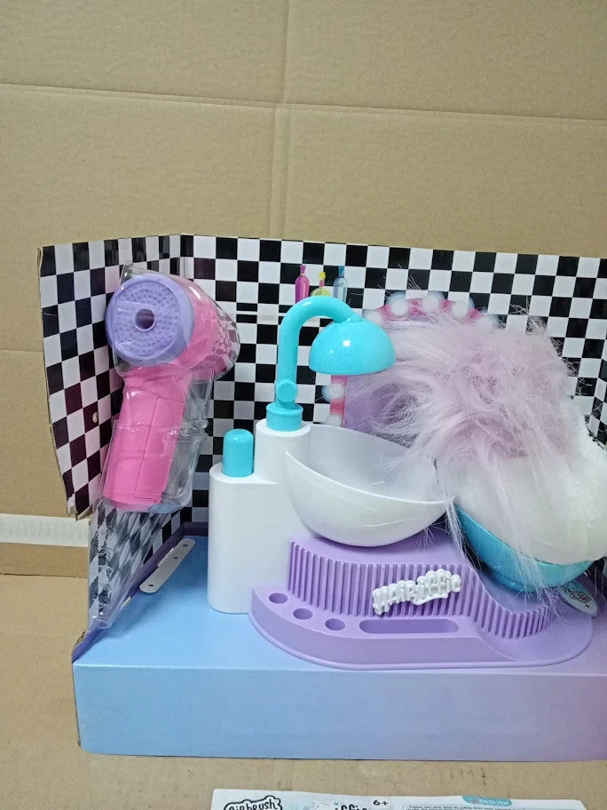 Airbrush Plush Hairiffic Salon Custom Makeover Kit Battery Powered 6+ New