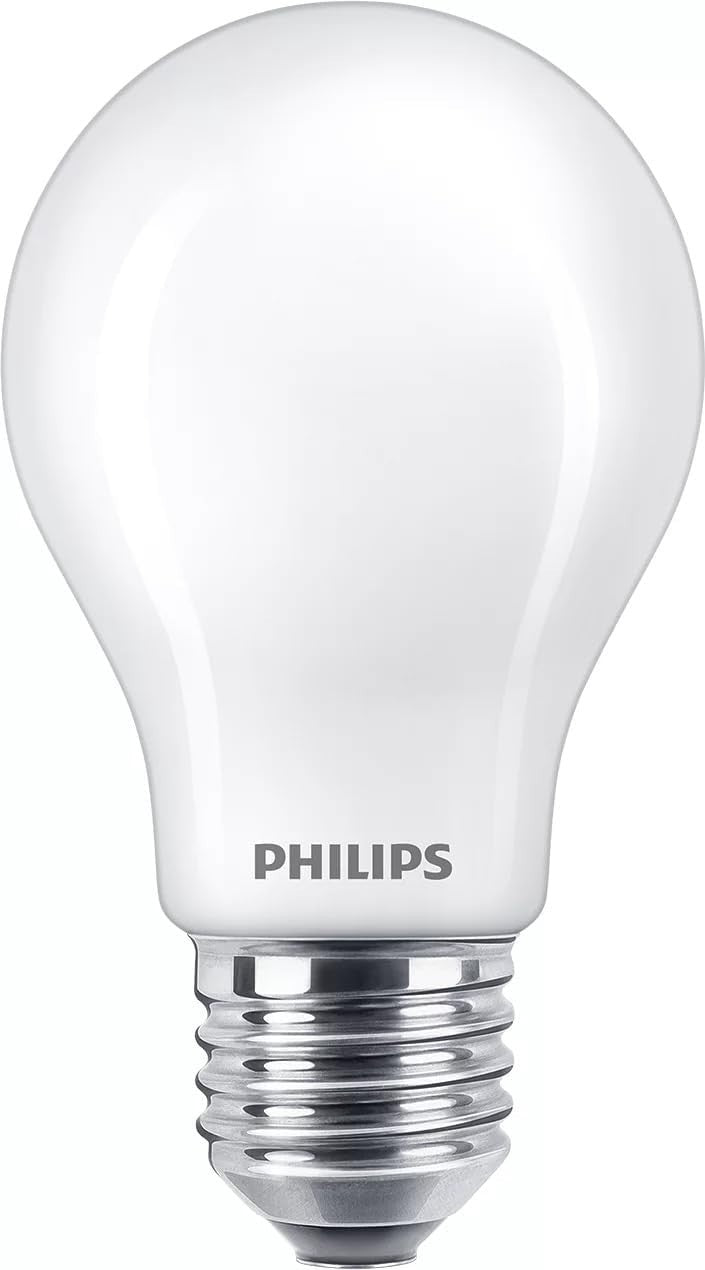 Philips LED Classic A60 Frosted Light Bulb 2 Pack E27 Edison Warm White New