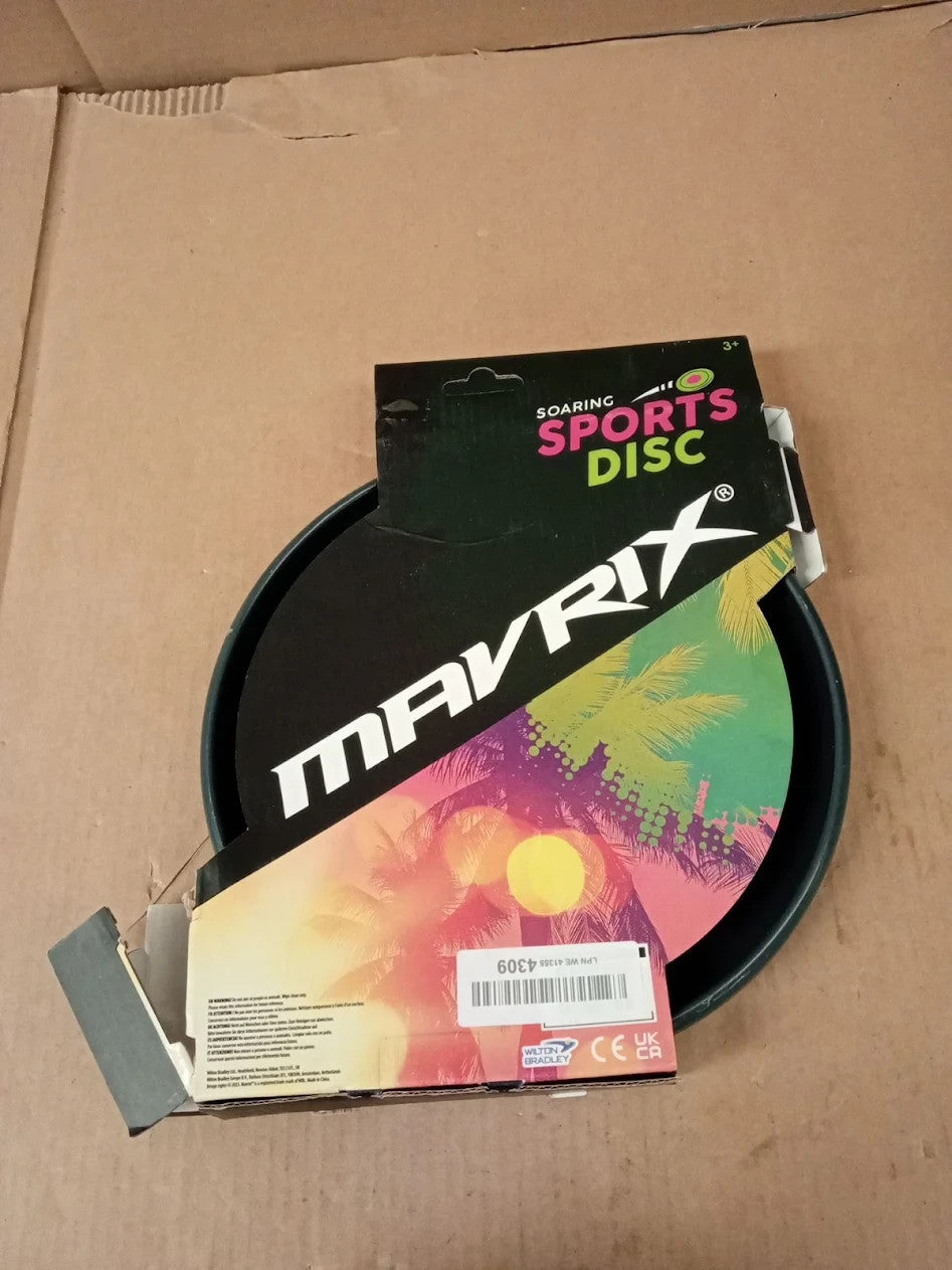 Mavrix Sports Disc Frisbee Kids Adults Flying Outdoor Garden Toy 25cm Diameter